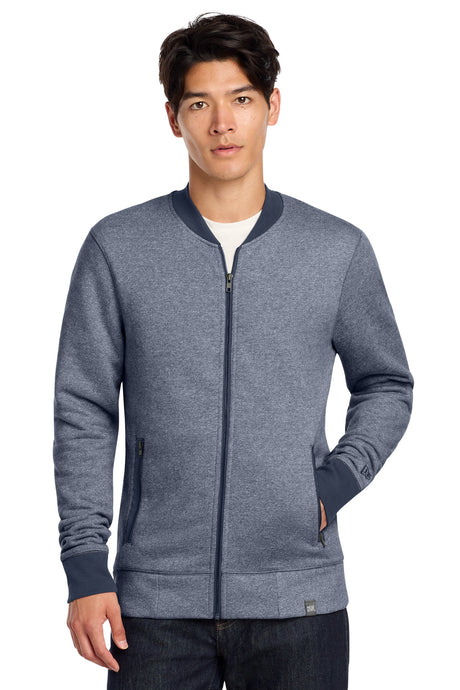 New Era Men's    French Terry Baseball Full-Zip