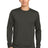New Era Men's    Heritage Blend Long Sleeve Crew Tee