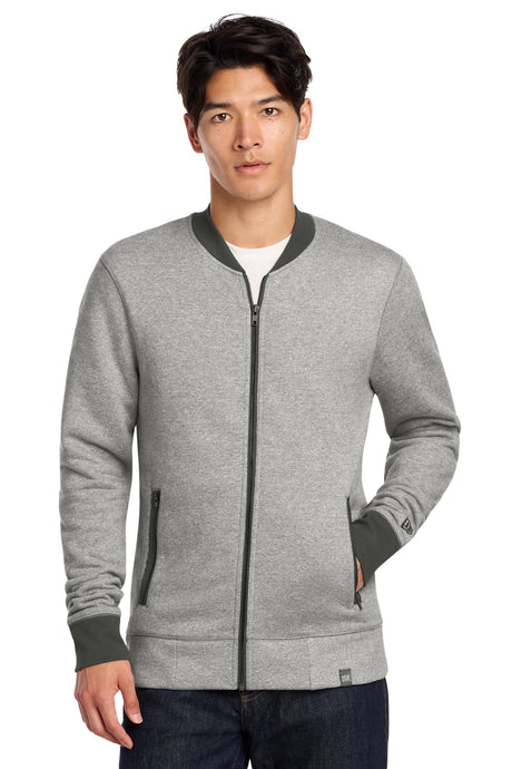 New Era Men's    French Terry Baseball Full-Zip