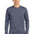 New Era Men's    Heritage Blend Long Sleeve Crew Tee
