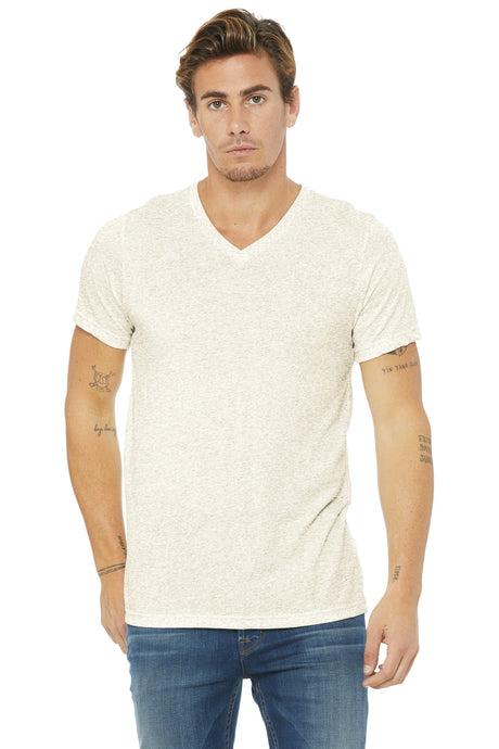 BELLA + CANVAS Men's Triblend V-Neck Tee