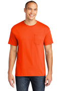 Gildan Men's    Heavy Cotton    100% Cotton Pocket T-Shirt