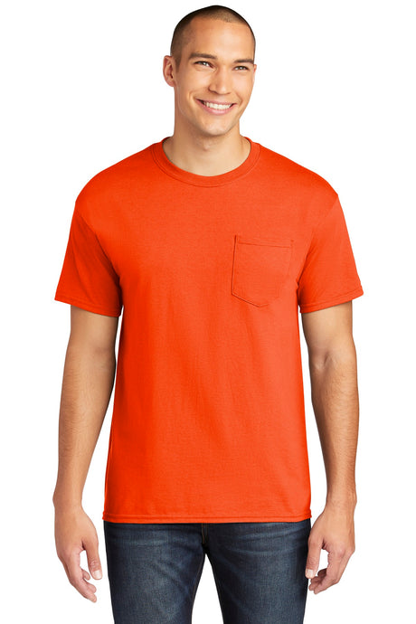Gildan Men's    Heavy Cotton    100% Cotton Pocket T-Shirt