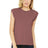 BELLA + CANVAS Women’s Flowy Rolled Cuffs Muscle Tee