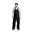 Carhartt Men's    Duck Quilt-Lined Zip-To-Thigh Bib Overalls