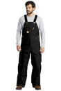 Carhartt Men's    Duck Quilt-Lined Zip-To-Thigh Bib Overalls