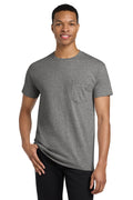 Gildan Men's    Heavy Cotton    100% Cotton Pocket T-Shirt
