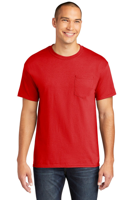 Gildan Men's    Heavy Cotton    100% Cotton Pocket T-Shirt