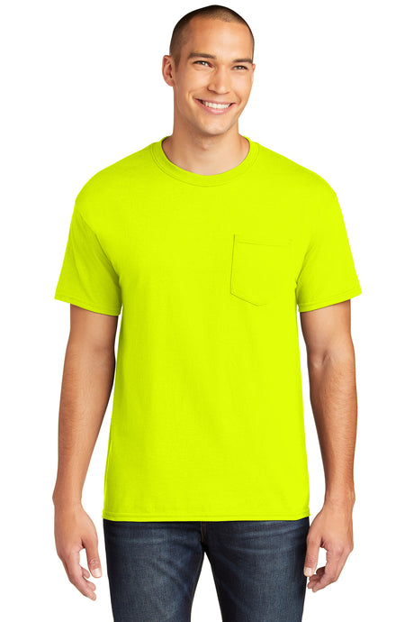 Gildan Men's    Heavy Cotton    100% Cotton Pocket T-Shirt