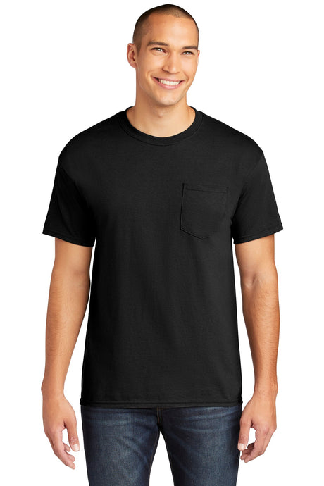 Gildan Men's    Heavy Cotton    100% Cotton Pocket T-Shirt