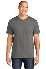 Gildan Men's    Heavy Cotton    100% Cotton Pocket T-Shirt