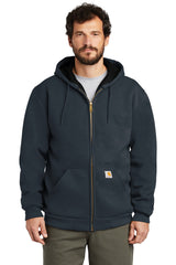 Carhartt Men's    Rain Defender    Rutland Thermal-Lined Hooded Zip-Front Sweatshirt