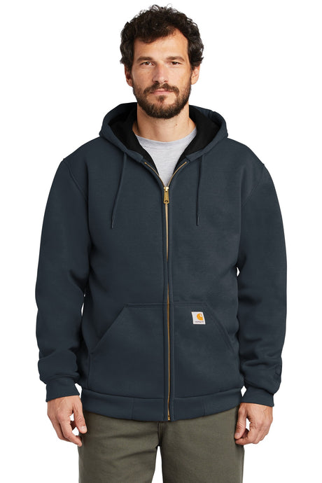 Carhartt Men's    Rain Defender    Rutland Thermal-Lined Hooded Zip-Front Sweatshirt