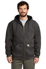 Carhartt Men's    Rain Defender    Rutland Thermal-Lined Hooded Zip-Front Sweatshirt