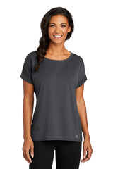 OGIO Women's Luuma Cuffed Short Sleeve Corporate Apparel Shirts & Tops
