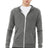 Bella + Canvas Men's    Triblend Full-Zip Lightweight Hoodie