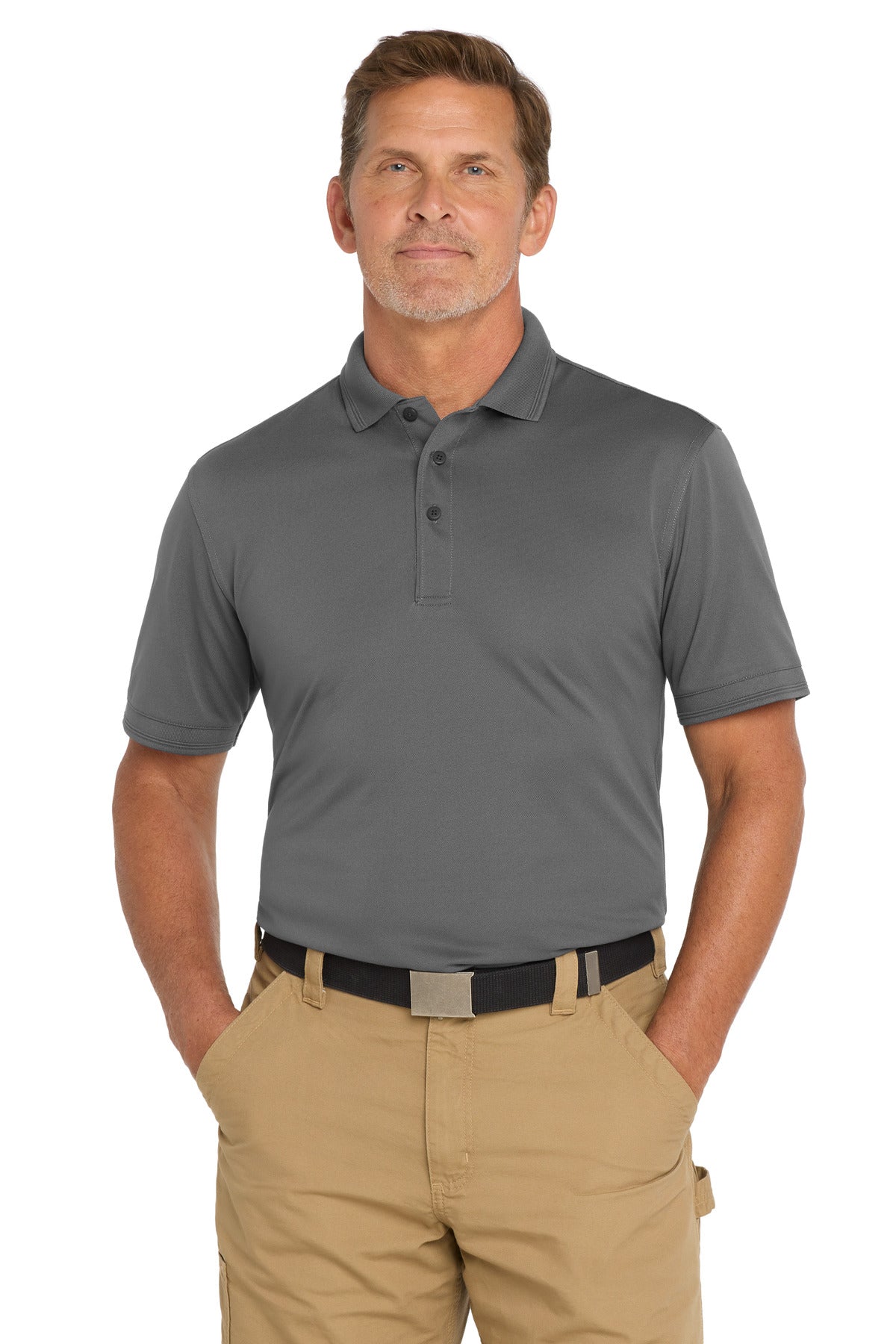 CornerStone Men's    Industrial Snag-Proof Pique Polo