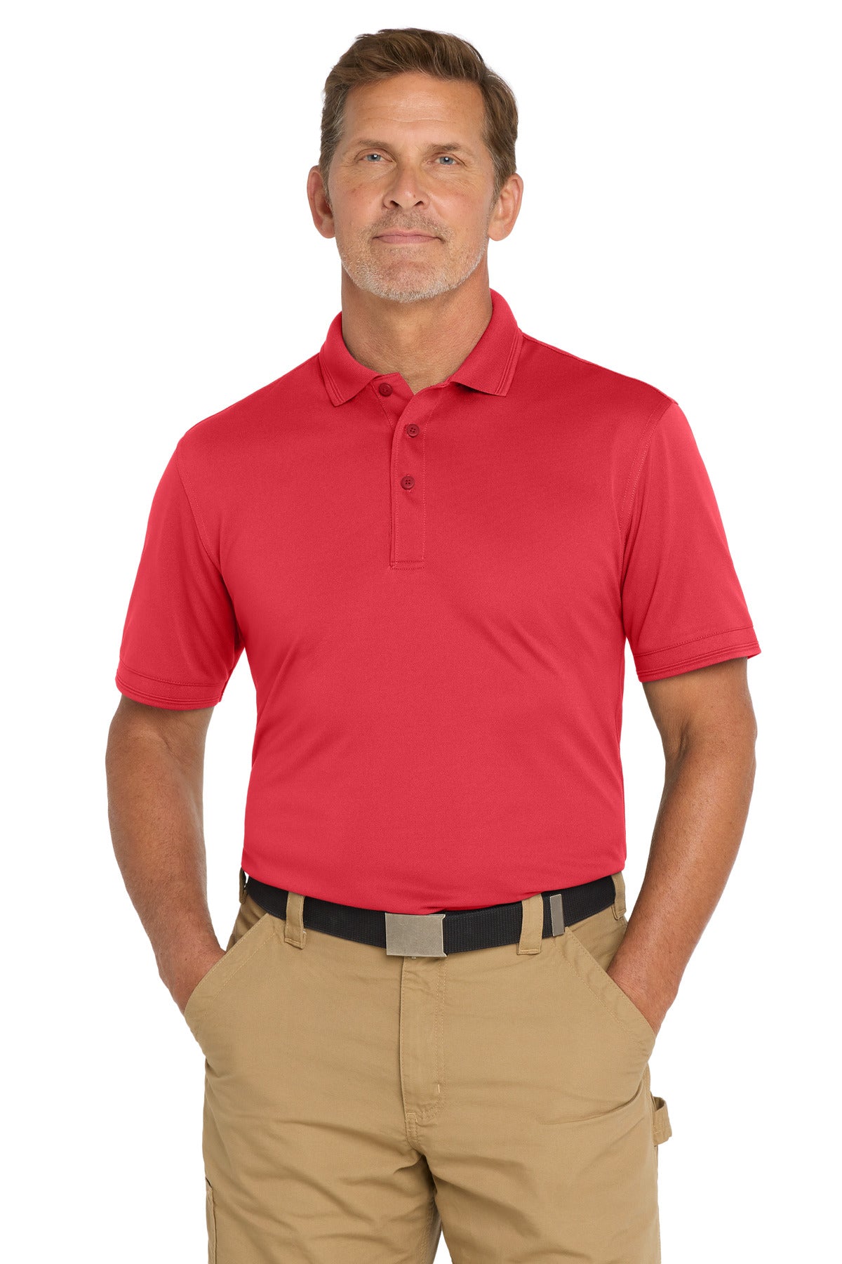 CornerStone Men's    Industrial Snag-Proof Pique Polo