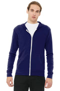Bella + Canvas Men's    Triblend Full-Zip Lightweight Hoodie