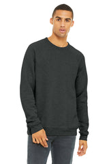 Bella + Canvas Men's    Sponge Fleece Raglan Sweatshirt