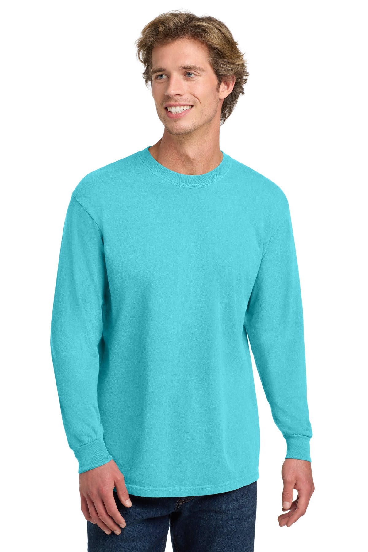 Comfort Colors Men's    Heavyweight Ring Spun Long Sleeve Tee