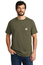 Carhartt Men's Force    Cotton Delmont Short Sleeve T-Shirt