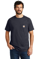 Carhartt Men's Force    Cotton Delmont Short Sleeve T-Shirt