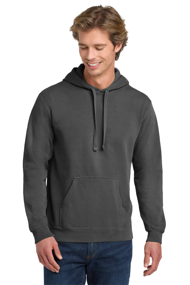 Comfort Colors Men's Garment-Dyed Hooded Sweatshirt Mens Apparel Sweatshirts & Fleece