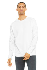 BELLA + CANVAS Men's Sponge Fleece Drop Shoulder Crewneck Sweatshirt Mens Apparel Sweatshirts & Fleece