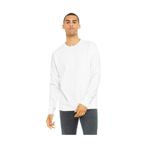 BELLA + CANVAS Men's Sponge Fleece Drop Shoulder Crewneck Sweatshirt Mens Apparel Sweatshirts & Fleece