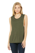 Bella + Canvas Women's    Flowy Scoop Muscle Tank