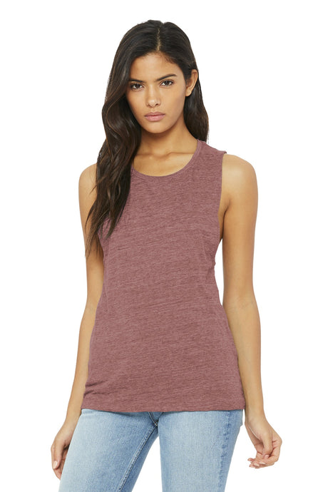 Bella + Canvas Women's    Flowy Scoop Muscle Tank