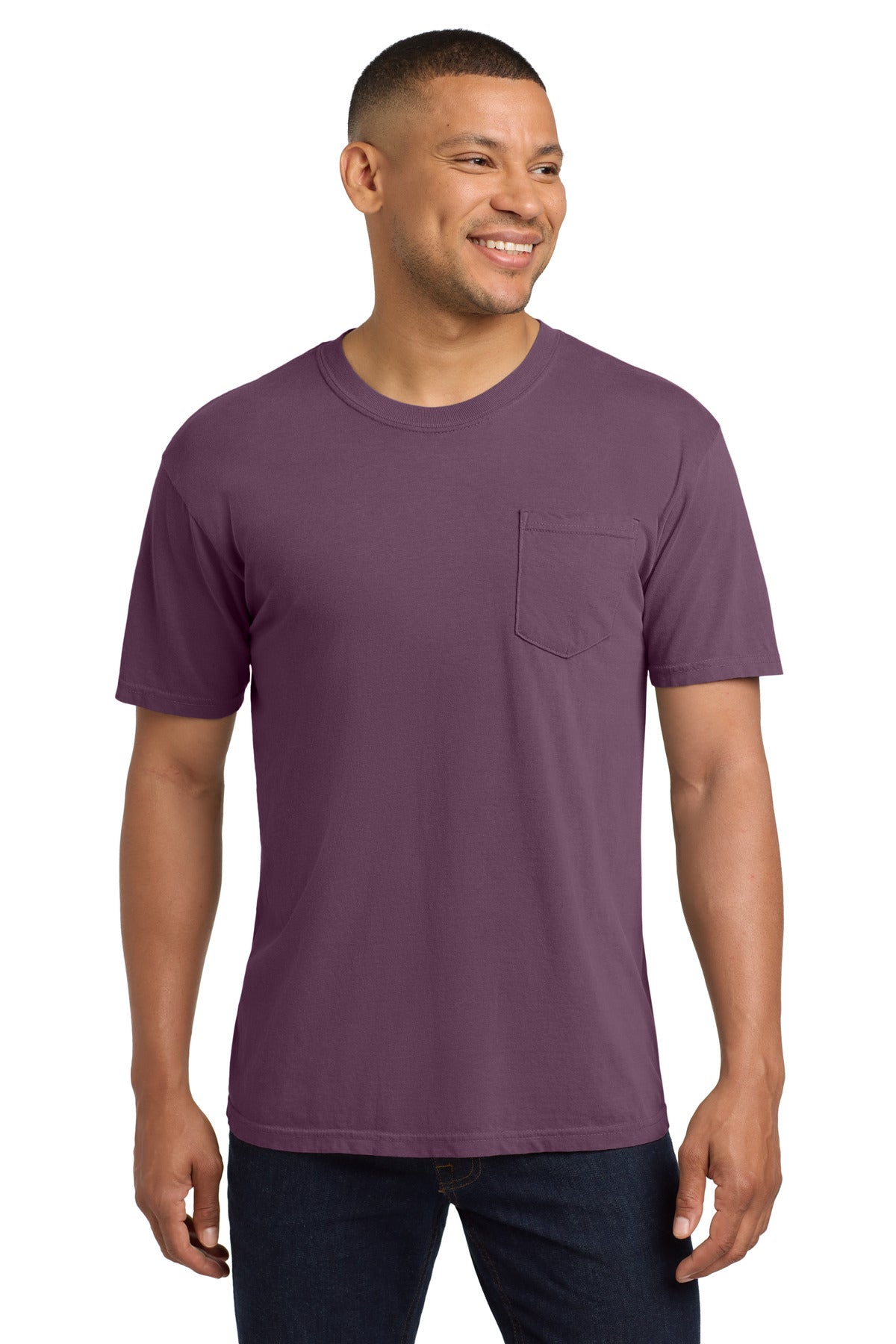 Comfort Colors Men's    Heavyweight Ring Spun Pocket Tee