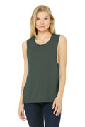 Bella + Canvas Women's    Flowy Scoop Muscle Tank