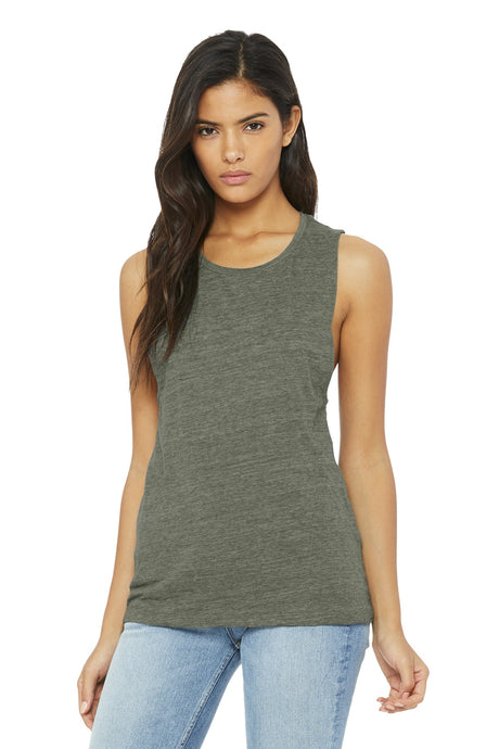 Bella + Canvas Women's    Flowy Scoop Muscle Tank