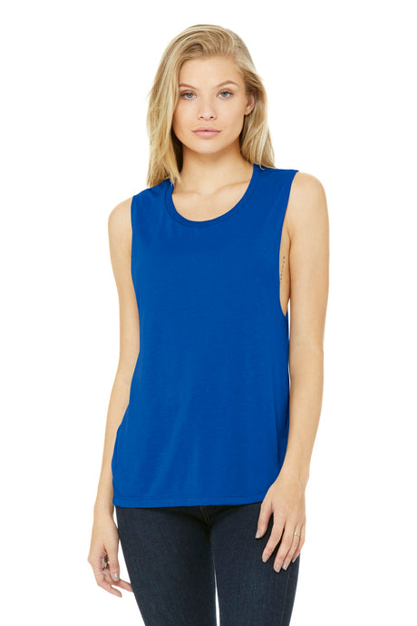 Bella + Canvas Women's    Flowy Scoop Muscle Tank