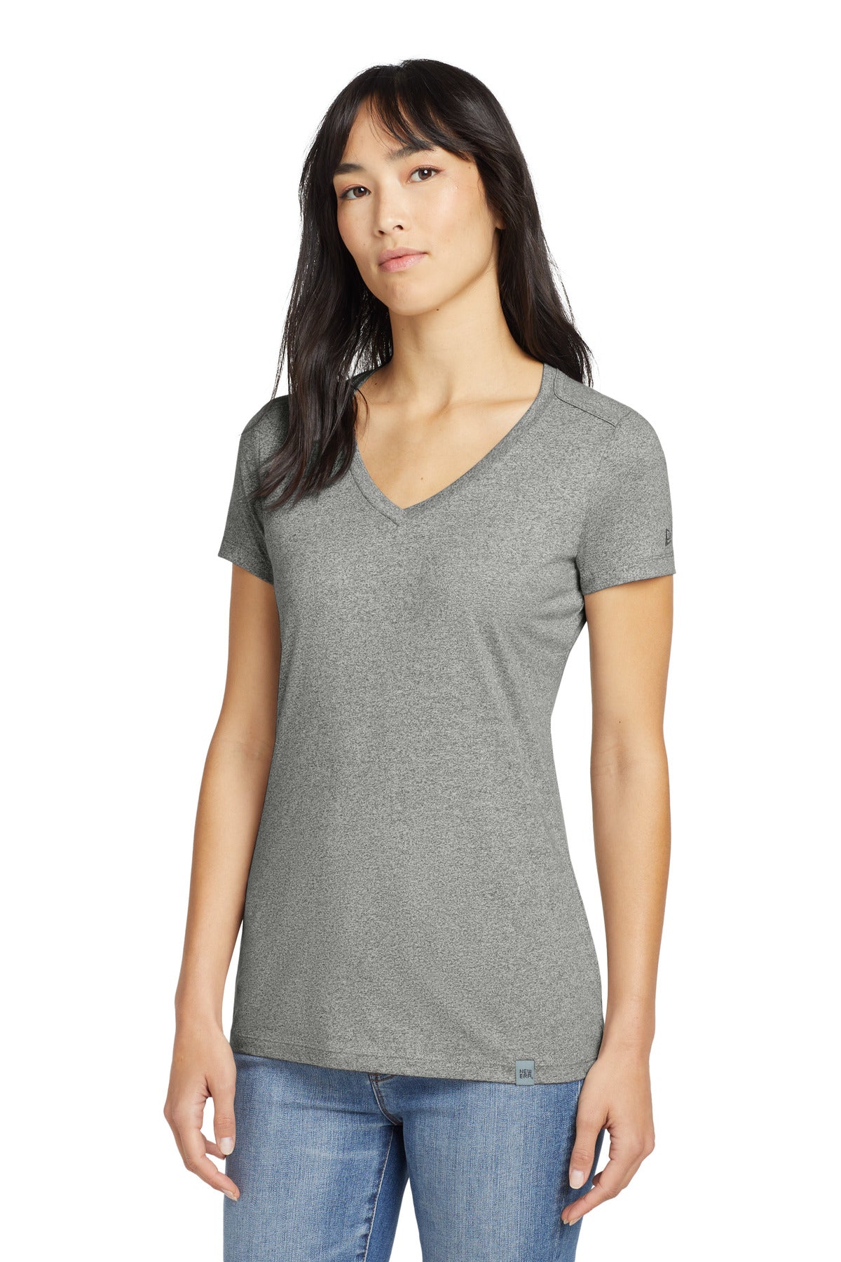 New Era Women's    Heritage Blend V-Neck Tee