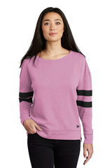 New Era Women's    Tri-Blend Fleece Varsity Crew LNEA513