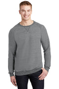 Jerzees Men's    Snow Heather French Terry Raglan Crew 91M