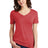 Jerzees Women's    Snow Heather Jersey V-Neck T-Shirt