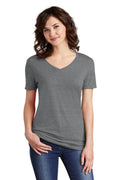 Jerzees Women's    Snow Heather Jersey V-Neck T-Shirt