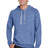 JERZEES Men's Snow Heather French Terry Raglan Hooded Sweatshirt