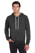 JERZEES Men's Snow Heather French Terry Raglan Hooded Sweatshirt