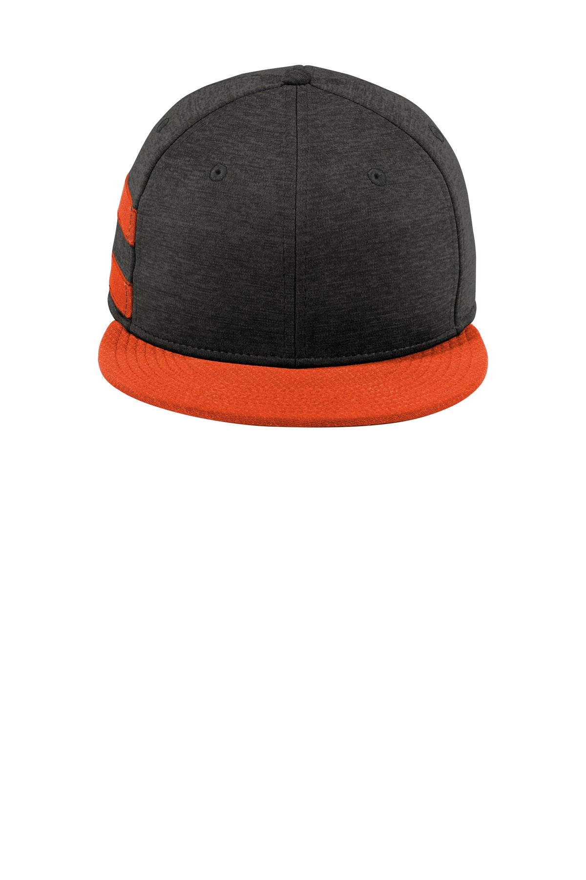 New Era     Shadow Heather Striped Flat Bill Snapback Cap NE408