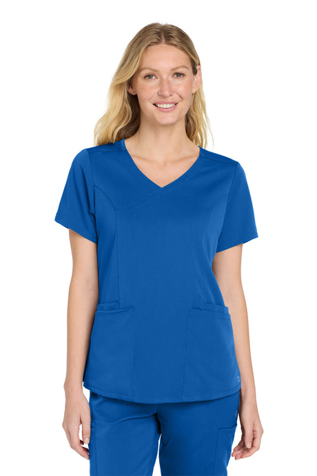 Wink Women's   Premiere Flex   Mock Wrap Top WW4268