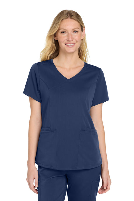 Wink Women's   Premiere Flex   Mock Wrap Top WW4268
