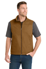 CornerStone Men's   Duck Bonded Soft Shell Vest CSV60