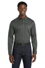 Port Authority Men's   Long Sleeve SuperPro React   Twill Shirt