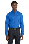 Port Authority Men's   Long Sleeve SuperPro React   Twill Shirt