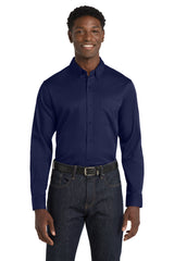 Port Authority Men's   Long Sleeve SuperPro React   Twill Shirt